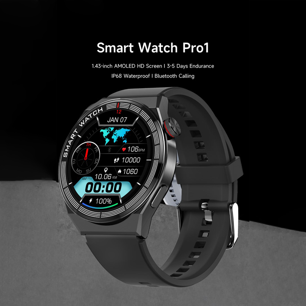 Smartwatch Pro Devia Display Amoled HD Nero