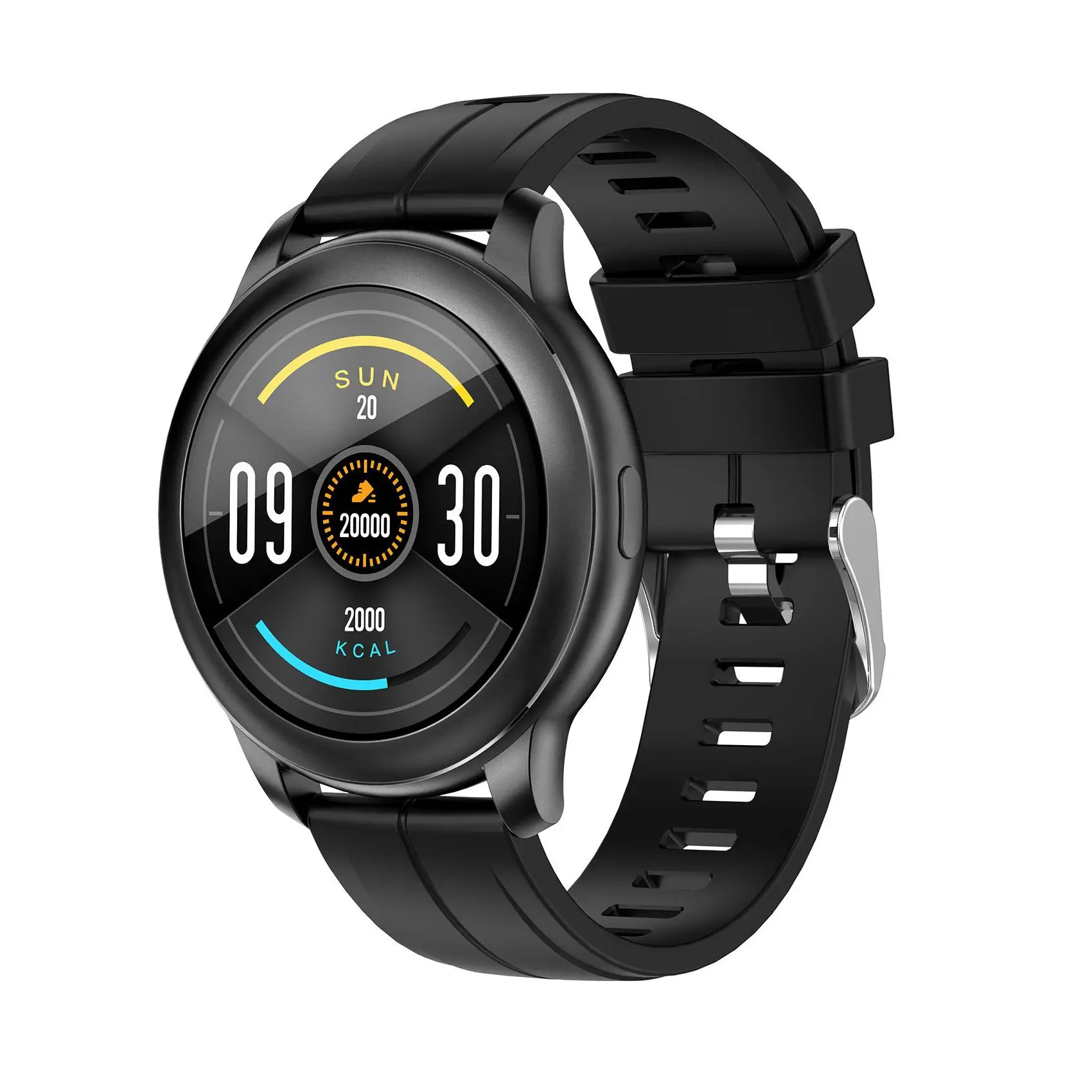 Smartwatch Trainer Round Black